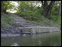 river access at Peters Mill Landing