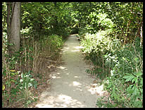 paved path at Fairfield Public Access Site